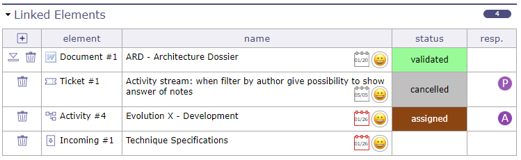 Add a new link to a document