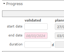 Inherited date