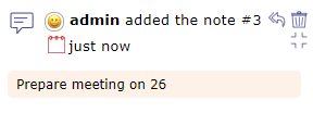 Activity stream details